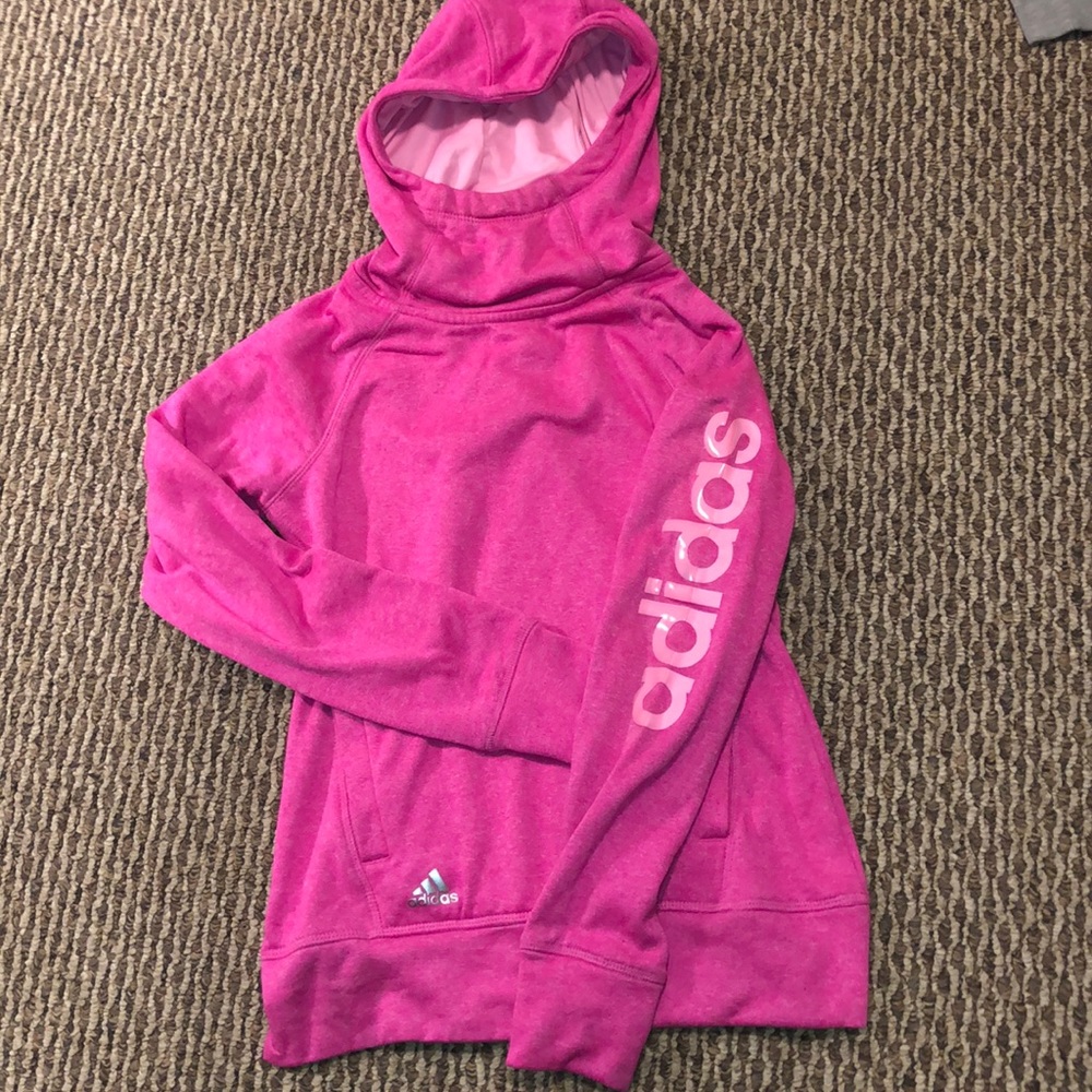 Girls Adidas running hoodie